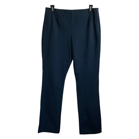 Boston Proper Straight Leg Career Business Dress Pants - Navy Blue - 14L - NEW - Picture 1 of 8